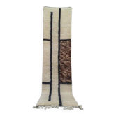 Tapis de passage marocain traditionnel artisanale 75/300 cm