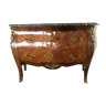 Louis XV-style chest of drawers  in rosewood marquetry