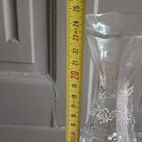Paire de vases en verre émaillé