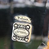 Deknudt, Vintage golden mirror Louis XV style   48x93cm