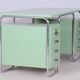 Bauhaus Writing Desk and Chair in Chrome-Plated Steel from Thonet, Czechia, 1930s, Set of 2