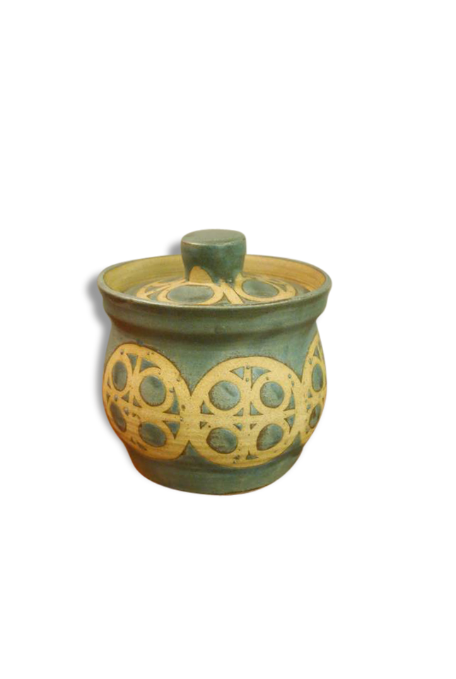Pot ceramic 1960 signed