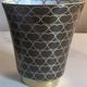 HAVILAND Limoges porcelain Gold & White Vase pot ONZE DE COEUR hand-decorated