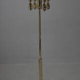 Brass floor lamp, 1970s, restored