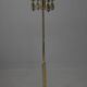 Brass floor lamp, 1970s, restored