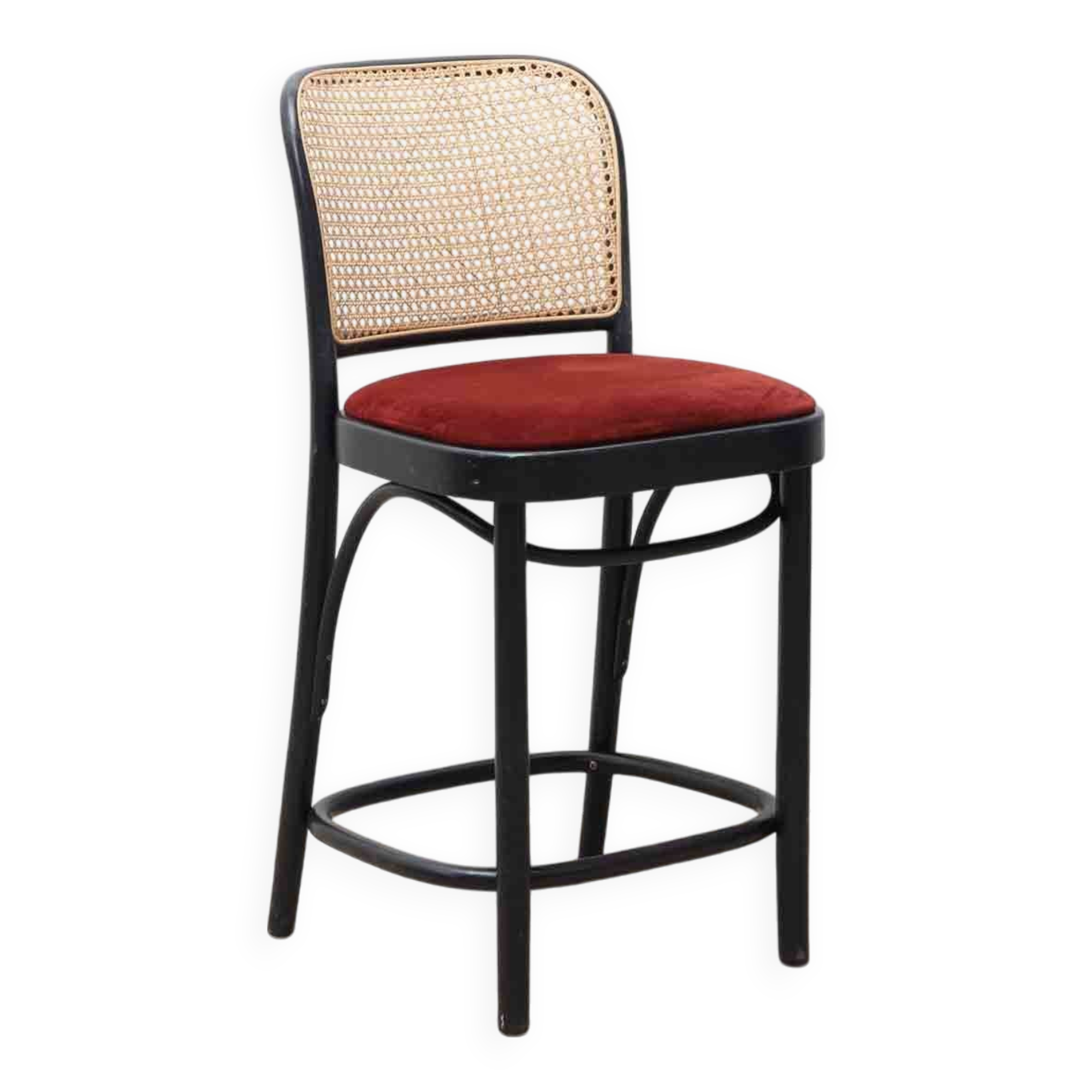 Ton high chair n°811 red and black