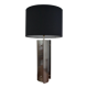 Lampe vintage inox des années 60 70