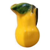 Barbotine pear pitcher
