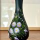 Petit vase bois verni artisanat russe vintage
