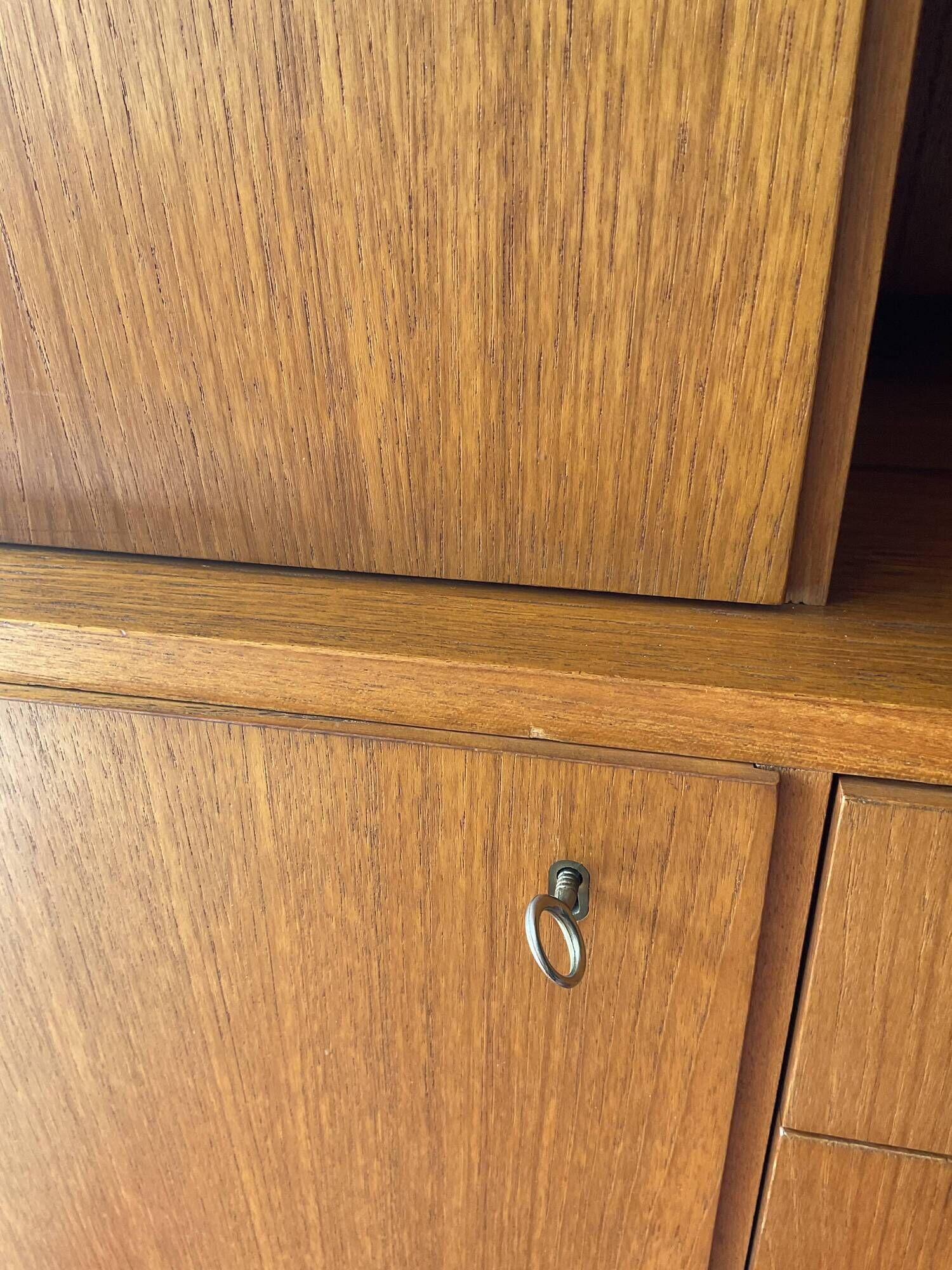 Buffet Enfilade Scandinavian bright bar from the 60s