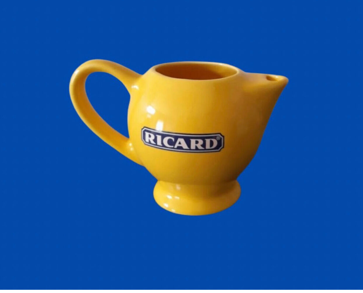Ceramic ricard pitcher