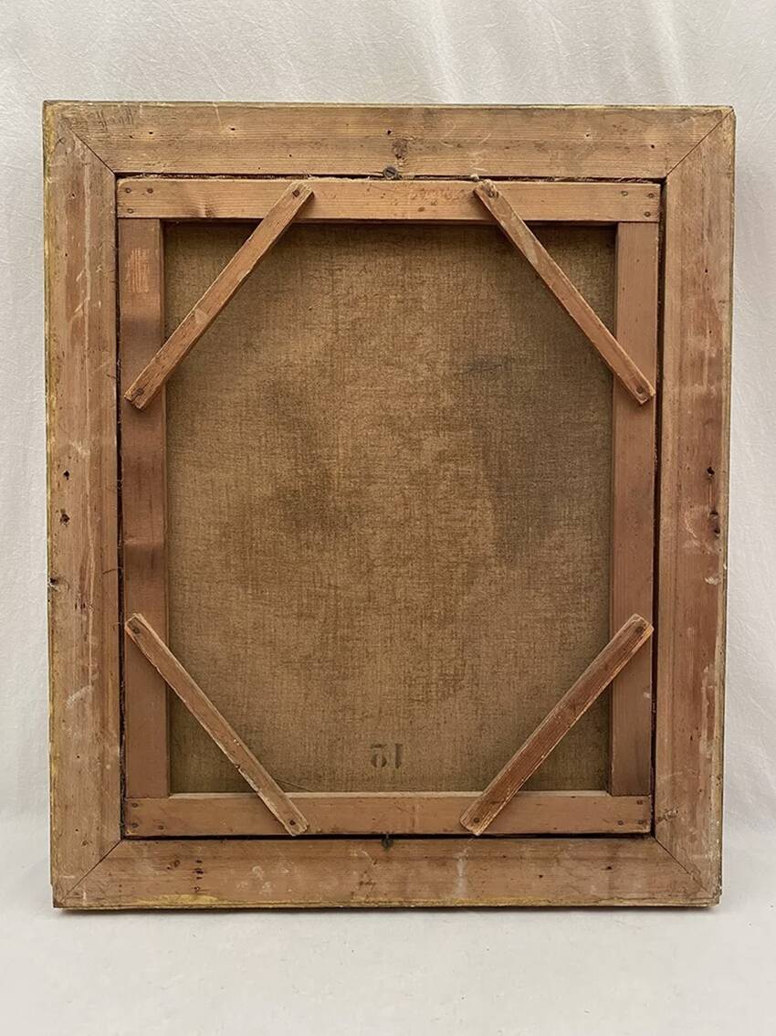 Oil on canvas 19th century After Auguste Delacroix (1809-1868)