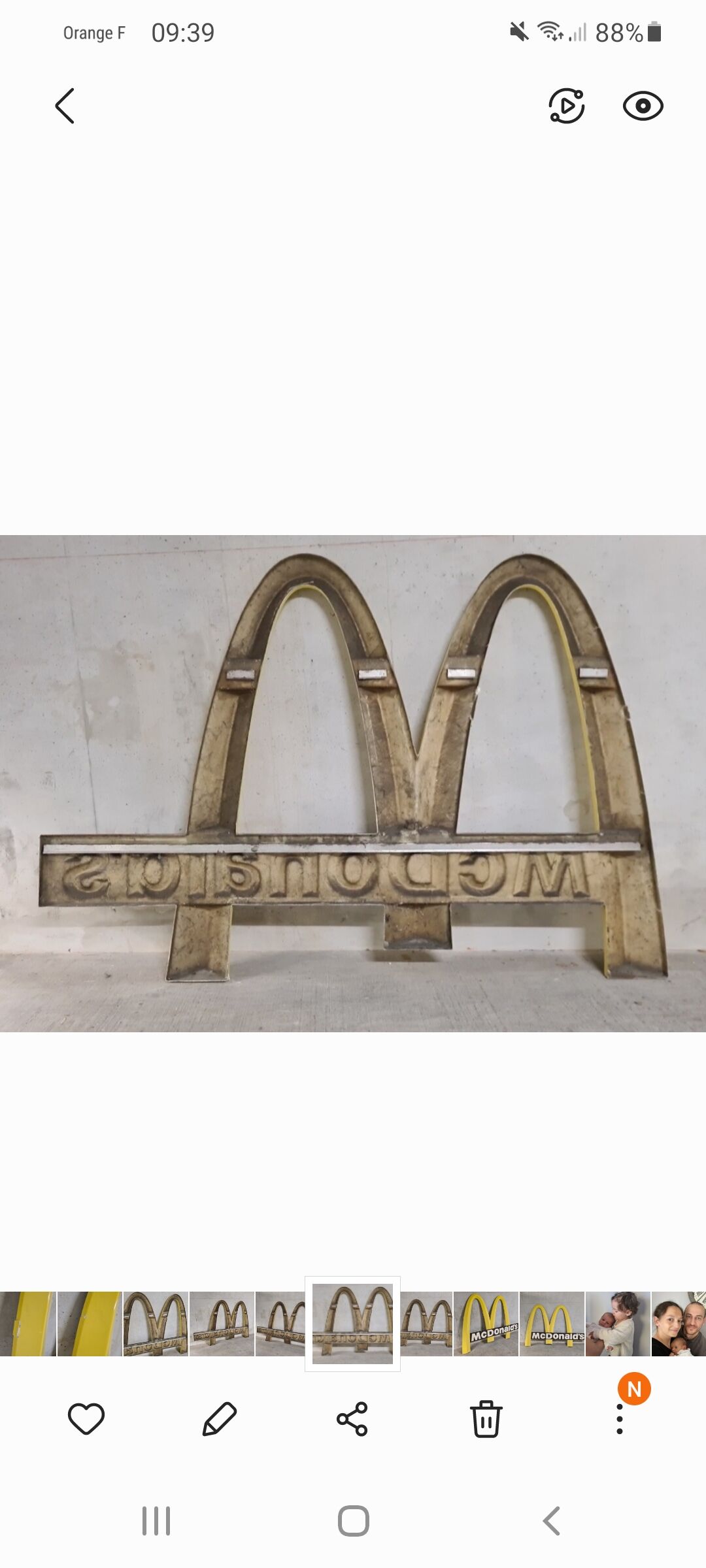Vintage McDonald's brand