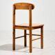 Table en pin par Rainer Daumiller, lot de 7