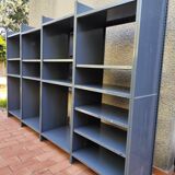 Vintage Dexion modular industrial shelving