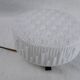 Vintage ceiling light Glashütte Limburg glass 60s