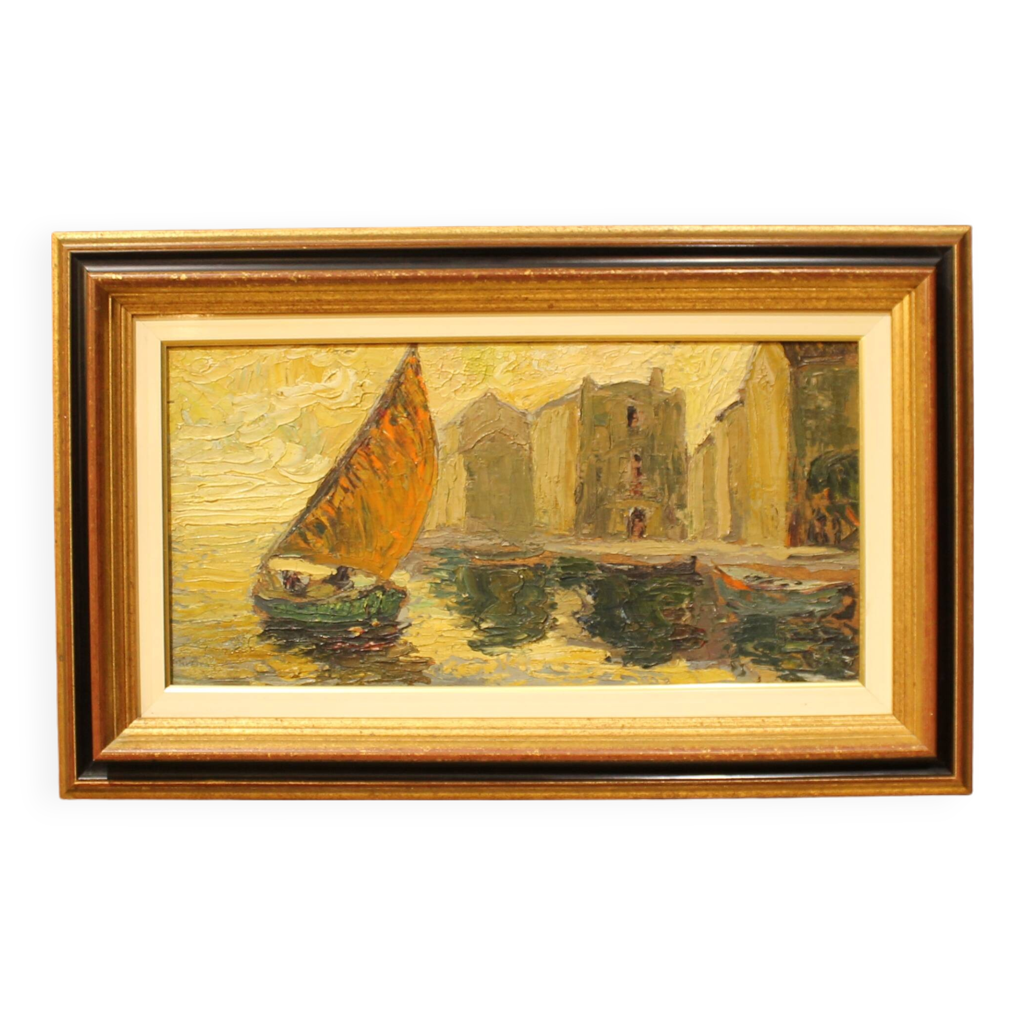 Marine painting by Henri Olive des Martigues