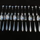 Ménagère entremet 24 pieces art deco goldsmith deetjen - forks/spoons