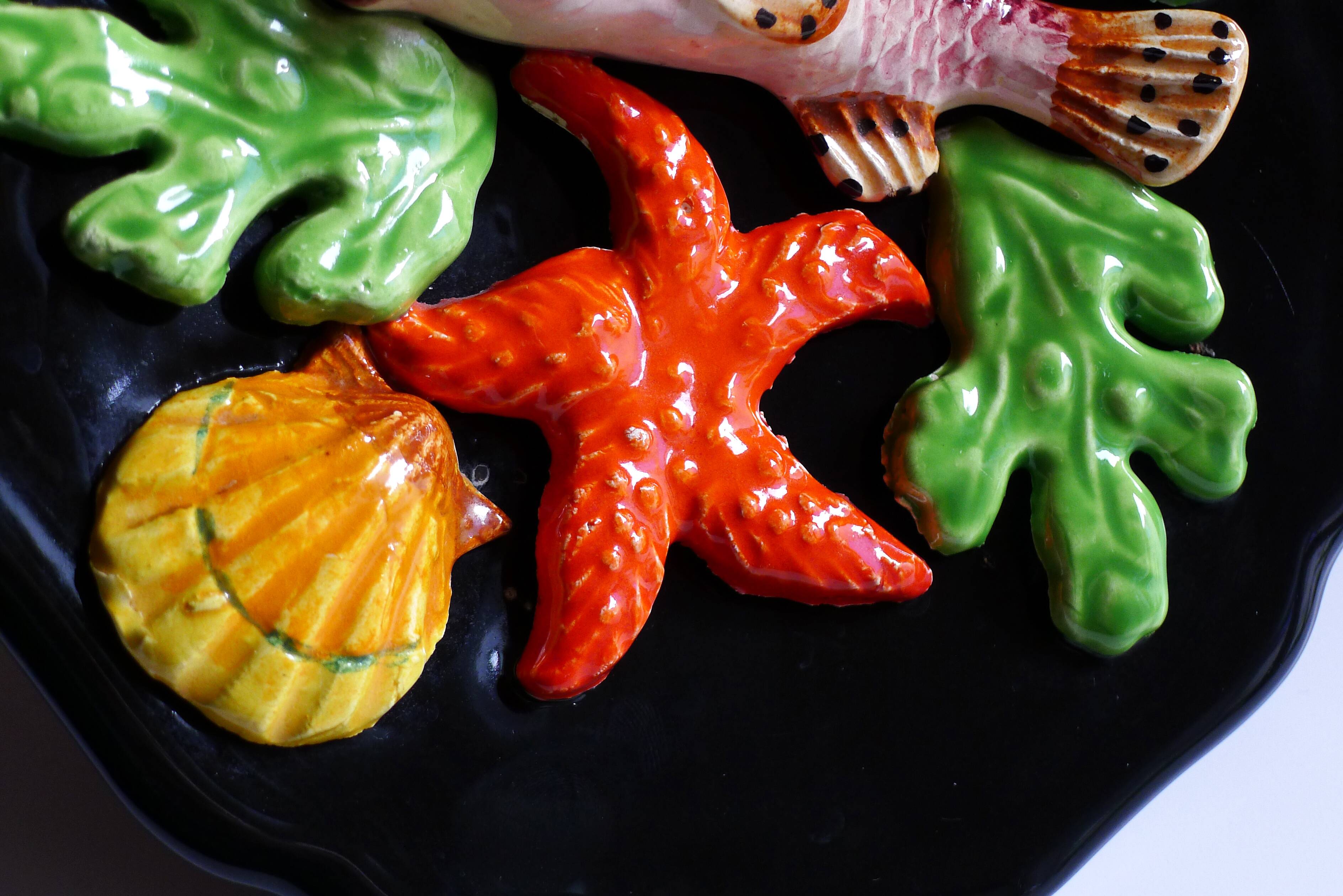 Small plate of fish slip