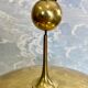 Adjustable brass pendant Onos 55 Center Pull by Florian Schulz, Germany, 1970s