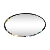 Oval mirror bevelled 100 x 60
