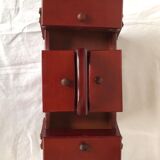 Vintage wooden sewing box
