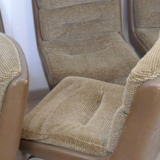 Suite de 6 fauteuils années 1970