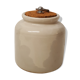 Sandstone pot with lid