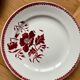 Dessert plates with lily flowers from Saint Amand.