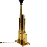Luciano Frigerio, Hollywood Regency mod. Tartaro table lamp base, Italy 197