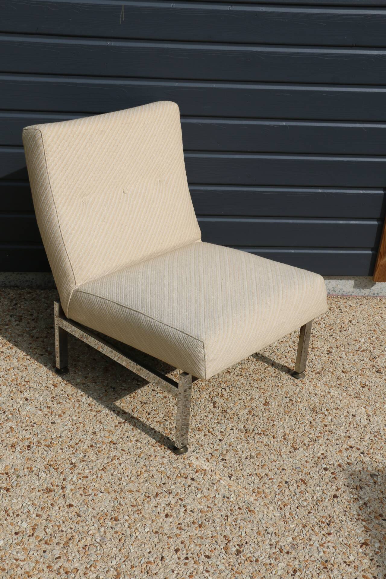 Pair of Georges Friedmann lounge chairs