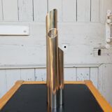 Soliflore en métal argenté 1970