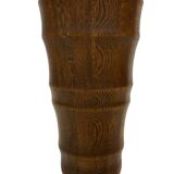 Vintage umbrella holder wooden basket storage 1960 minimalist design