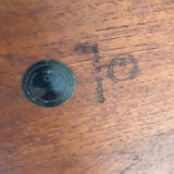 Scandinavian teak coffee table, 1950