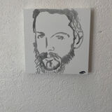 Man -portrait - oil on canvas