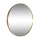 Mirror Rond XL brass contour diameter 90cm