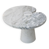 Angelo Mangiarotti Mid-Century Modern Serie Eros Marble Italian Side Table