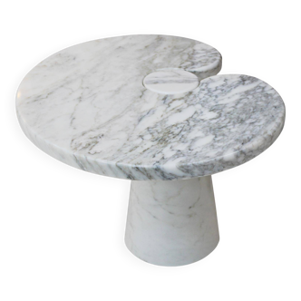 Angelo Mangiarotti Mid-Century Modern Serie Eros Marble Italian Side Table