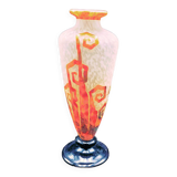 Superb Art Deco vase "Les fougères" by Charles Schneider (1881-1953)