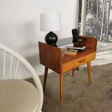 Bedside table, vintage side table 1960