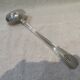 Christofle Boreal silver plated soup ladle, engraved AP 32.4cm