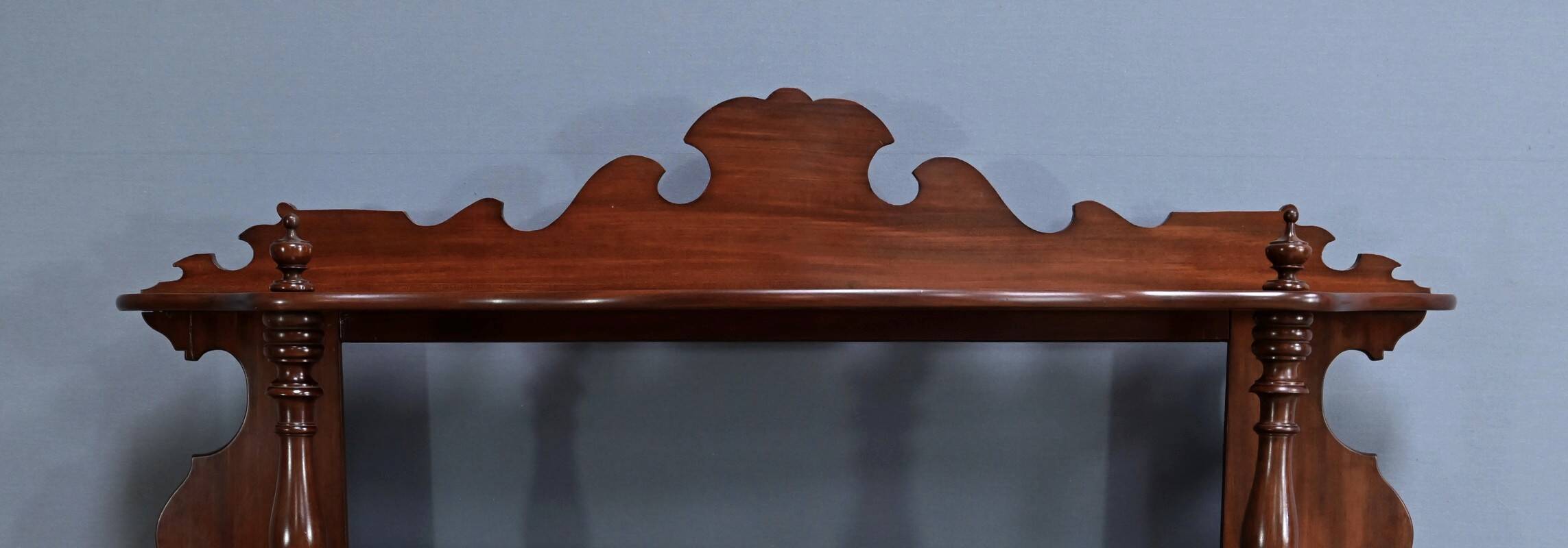 Mahogany Wall Shelf, Louis-Philippe Period – Mid-19th Century