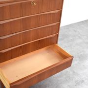 Mid-Century Danish Teak Chest of Drawers, 1960s.