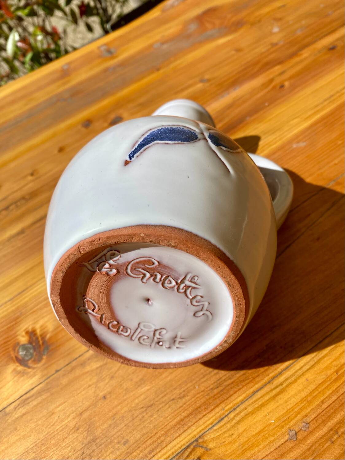 Carafe en ceramique artisanale