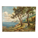 Oil on canvas Roquebrune-Cap-Martin, signed Émile Tatin