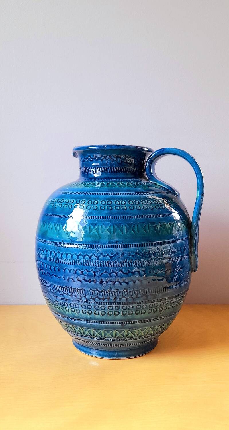 Cruche Rimini blu , Aldo Londi ,1970.