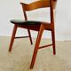 Danish vintage Kai Kristiansen model 32 chairs for Schou Andersens Møbelabrik
