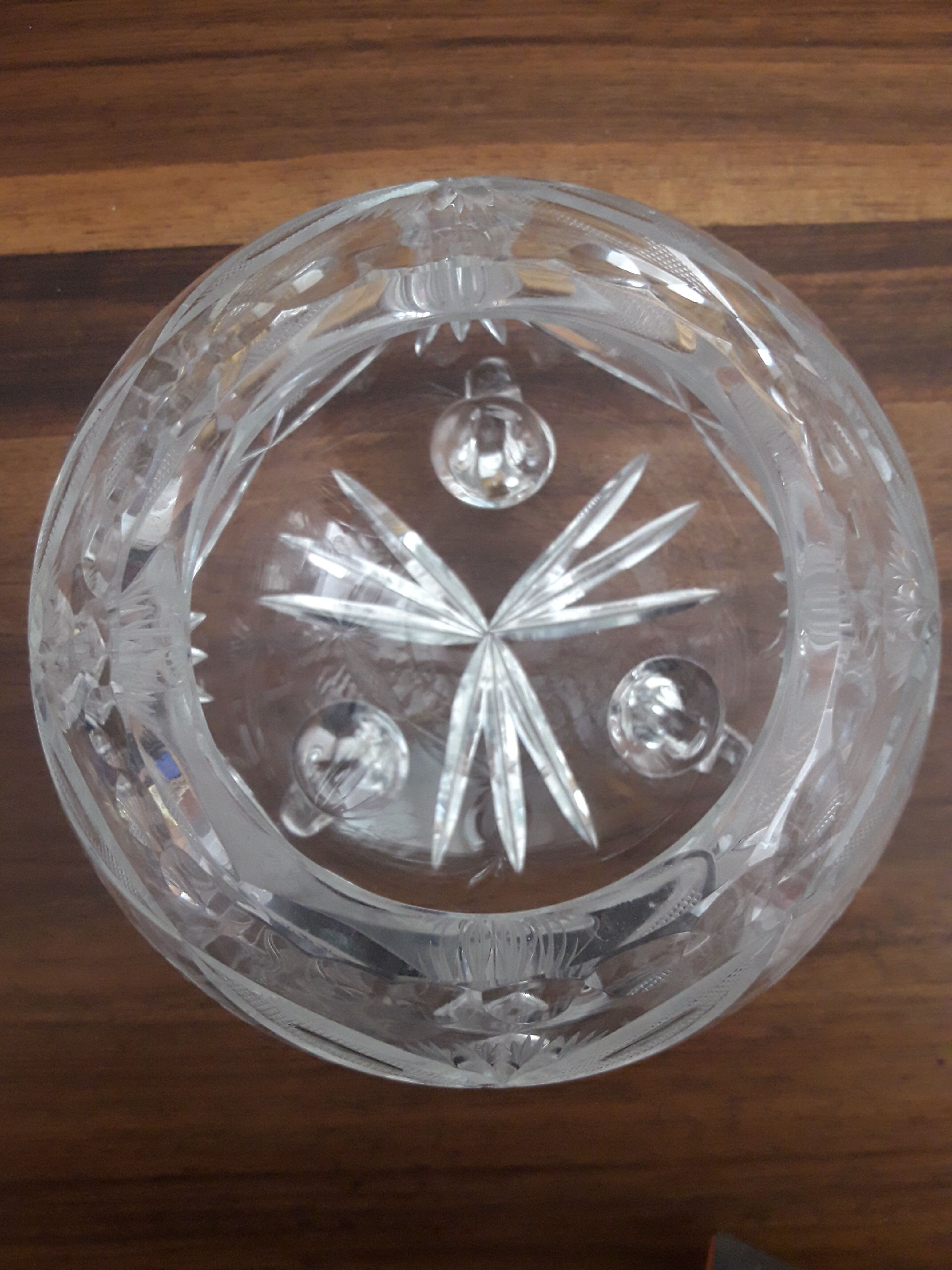 St. Louis crystal candy box