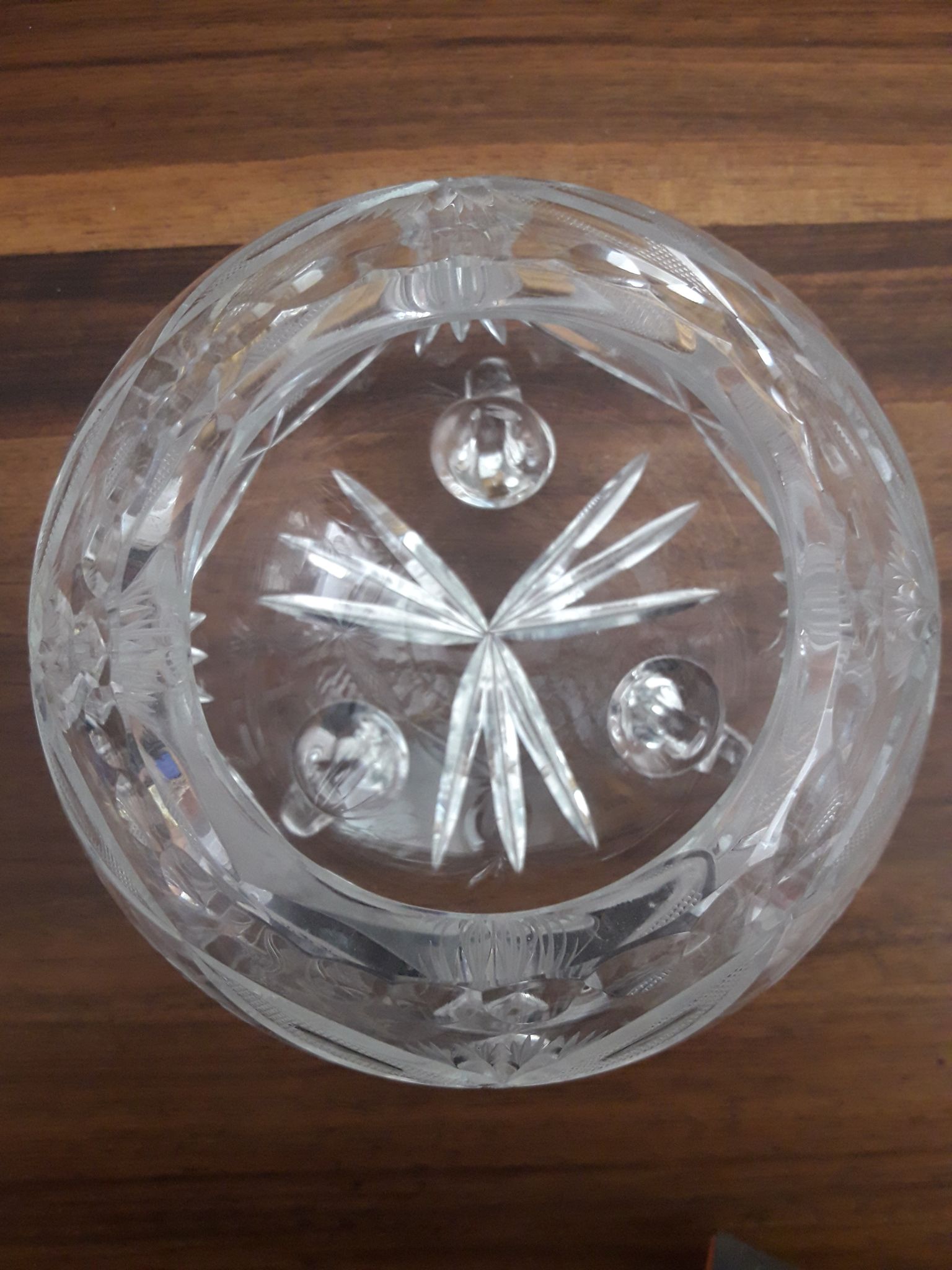 St. Louis crystal candy box