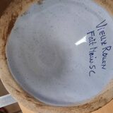 Handmade Old Rouen vase